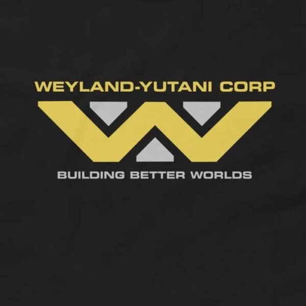 Weyland Yutani Corp T-Shirt - Building Better Worlds Sci-Fi Company Tee Design