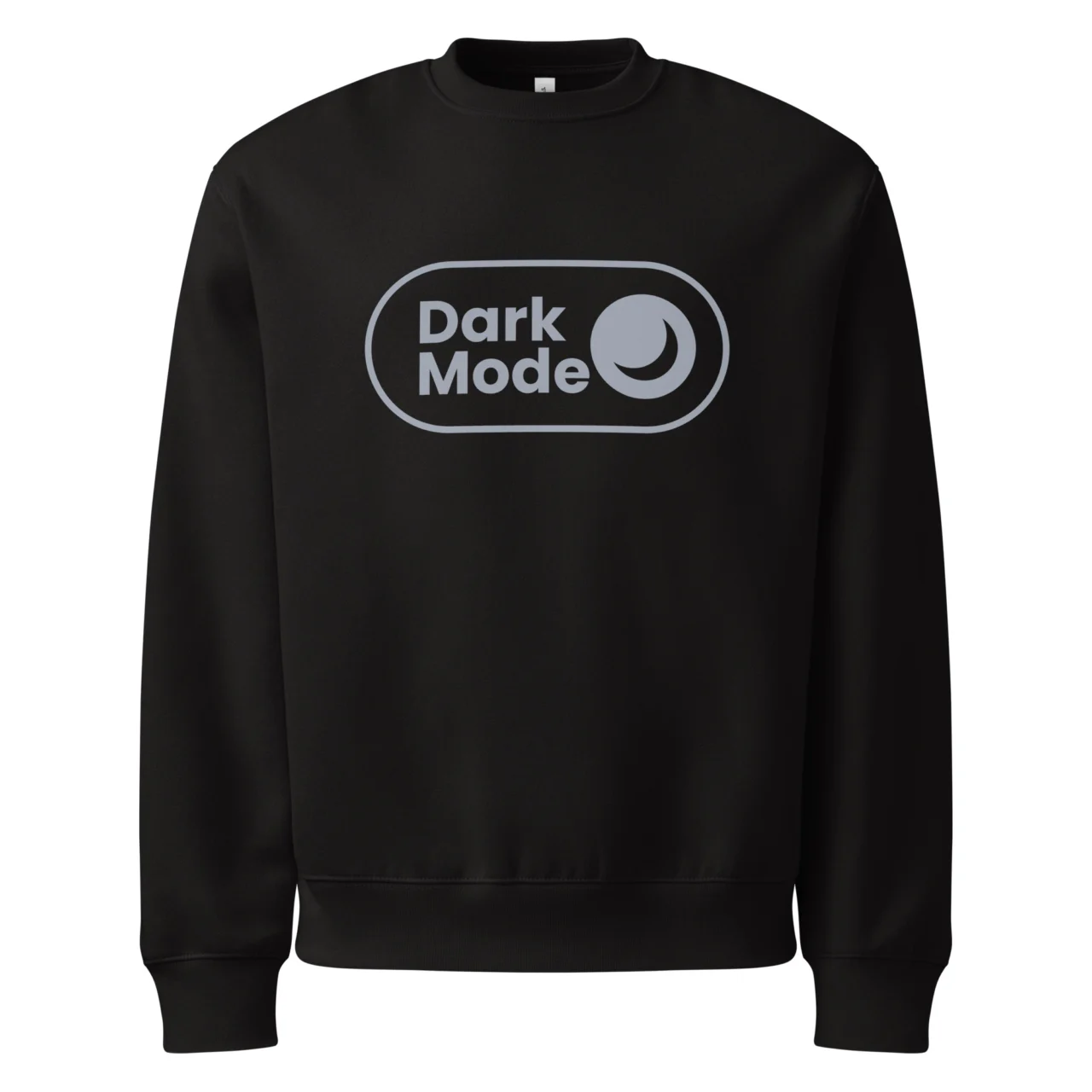 Dark Mode Oversized Sweatshirt - Mode Activated Programmer Pullover