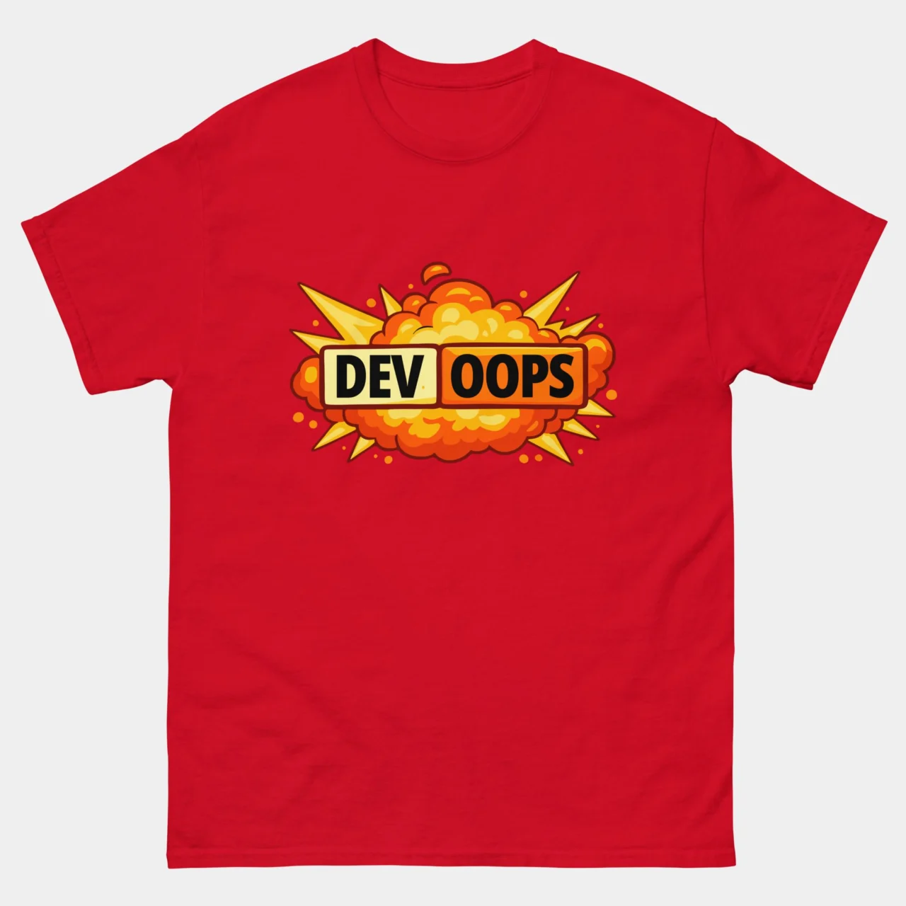 DEV OOPS Funny Software Developer T-Shirt - Sarcastic DevOps Engineer Tee