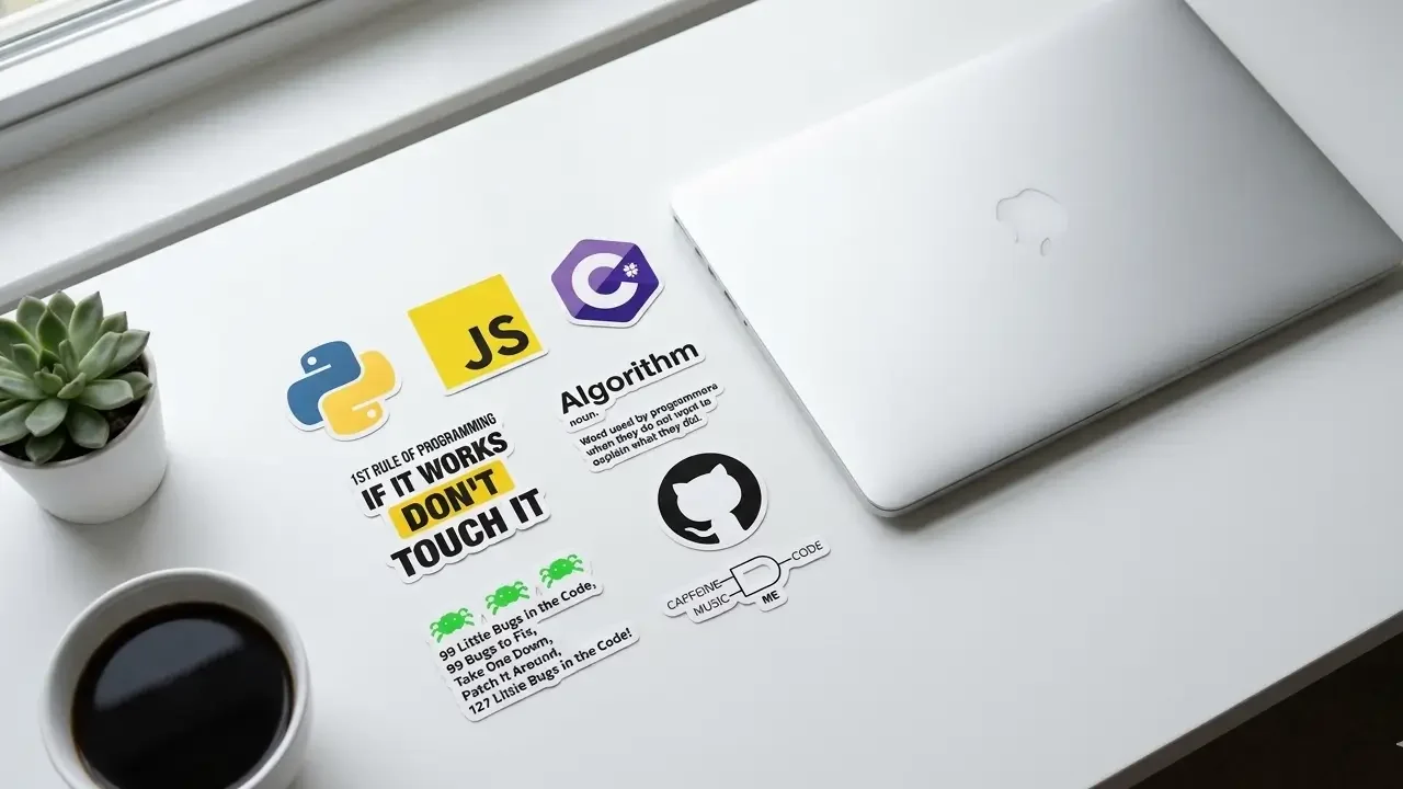 Computer Laptop Stickers 101 Guide | TechGeeksApparel