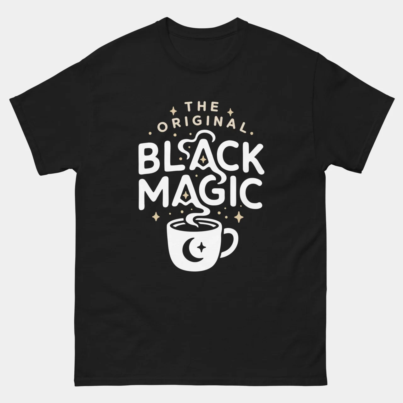 Black Original Black Magic Coffee T-Shirt